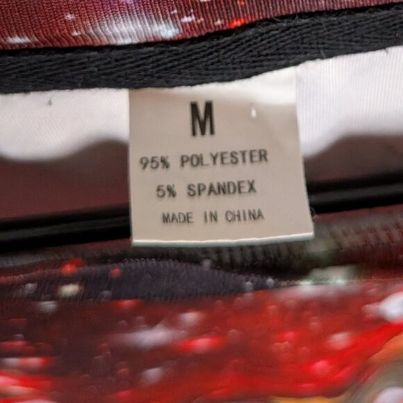 Christmas Sweatshirt Galaxy Dinosaur Flying Cats Pigs Santa Hat Rainbow Medium - Picture 13 of 15